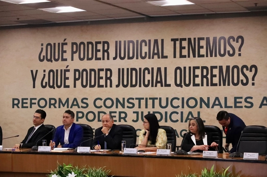 Primero foro sobre reforma al Poder Judicial de la Federación realizado en la Cámara de Diputados. Foto Luis Castillo 