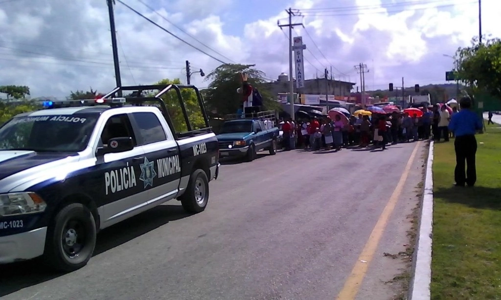 “El personal operativo (policías) de la Secretaría de Protección y Seguridad Ciudadana del Estado deberá concentrarse en el domicilio temporal oficial de esta Secretaría, ubicado en la “Academia de Policía". Foto @PoliciaCampeche 