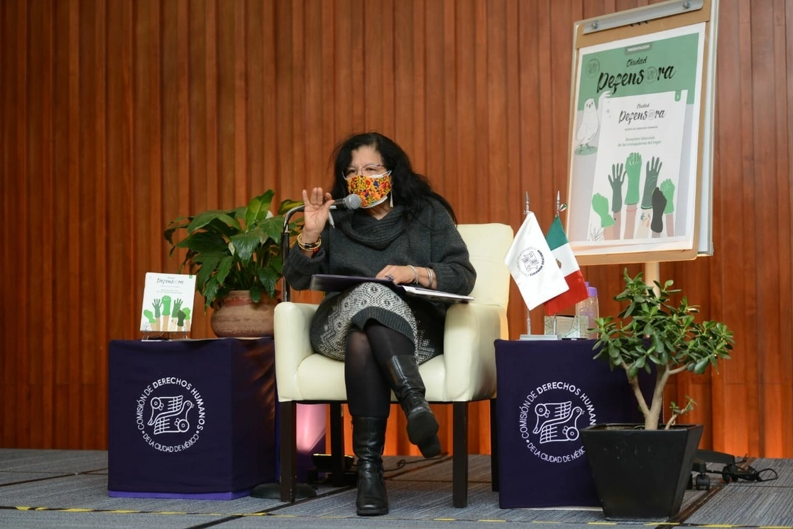 La presidenta de la Comisión de Derechos Humanos de la Ciudad de México, Nashieli Ramírez. Foto Laura Cecilia Gómez Flores / Archivo