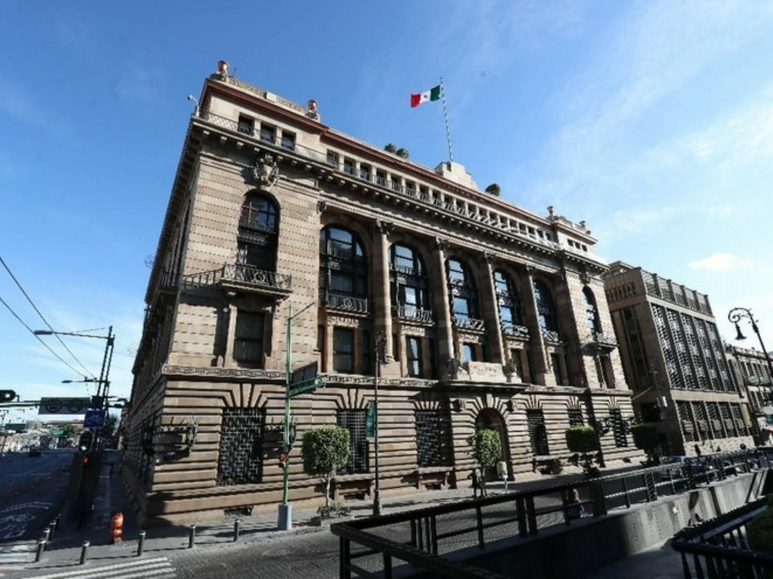 Sede del Banco de México en el Centro Histórico. Foto Luis Castillo / Archivo