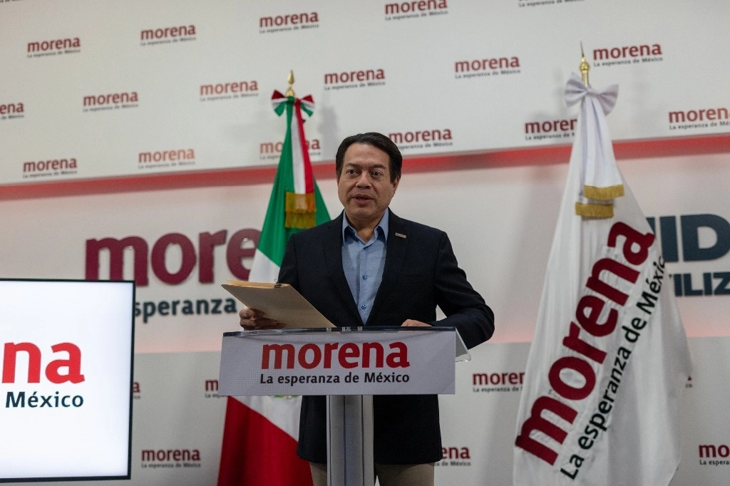 Mario Delgado, dirigente nacional de Morena. Foto Pablo Ramos / Archivo 