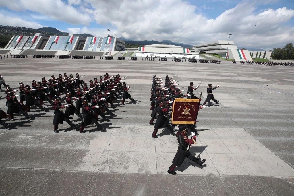 El Heroico Colegio Militar en la Ciudad de México. Foto José Antonio López / Archivo
