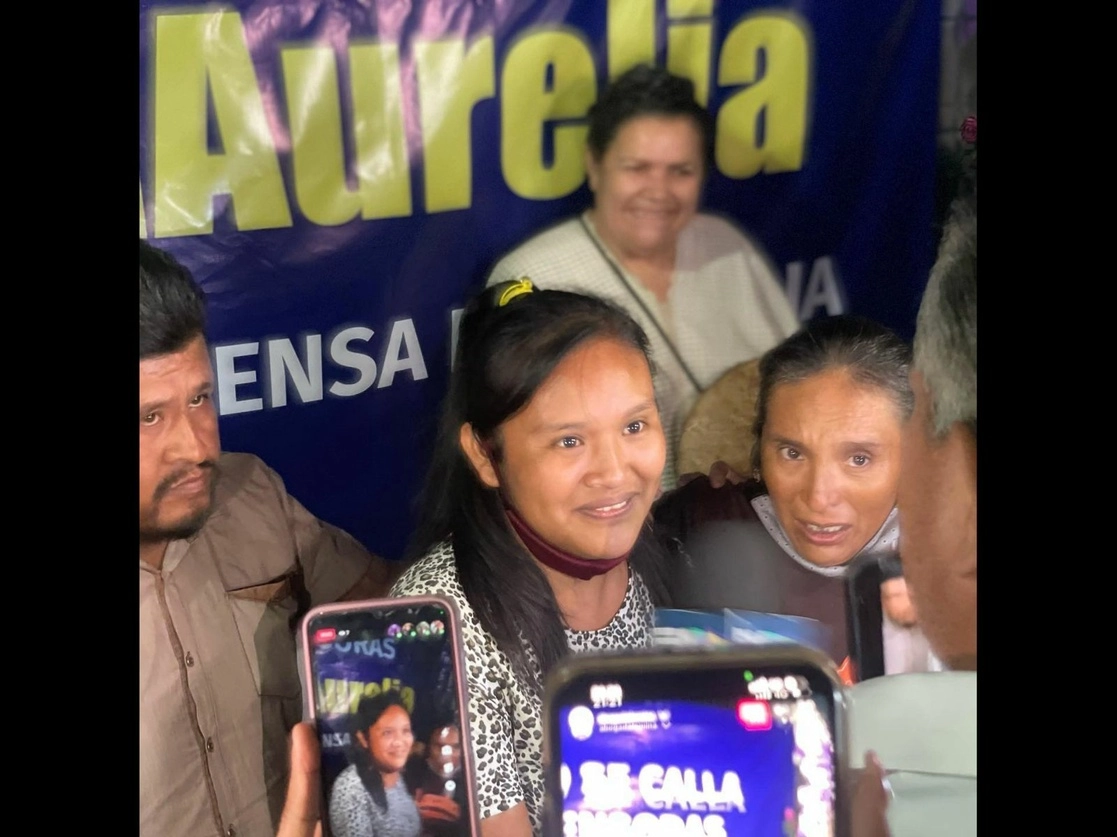 Aurelia García fue hospitalizada en 2019 como consecuencia de un aborto espontáneo y posteriormente arrestada por el presunto delito de homicidio en razón de parentesco. Foto tomada del Facebook de @RedMujeresGro