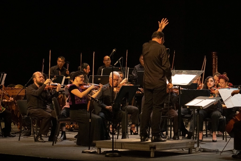 Ensayo de la Orquesta Típica de la CDMX. Foto Gabriel H. Galicia Villanueva 
