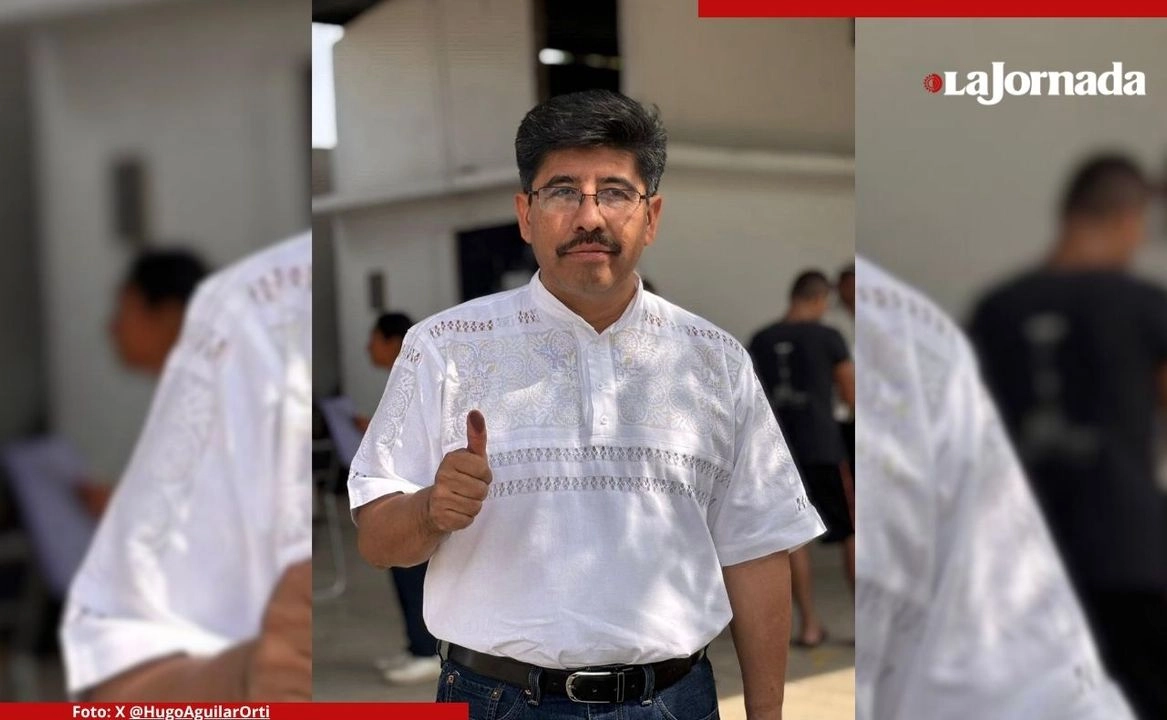 Hugo Aguilar Ortiz, candidato a ministro de la SCJN tuvo 6 millones 78 mil 82 votos. Foto 