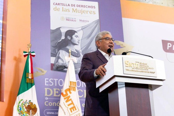 La presencia sindical garantizará respeto a los derechos laborales en los procesos de esa unidad, resalta el SNTE. Foto tomada de la cuenta de X 
