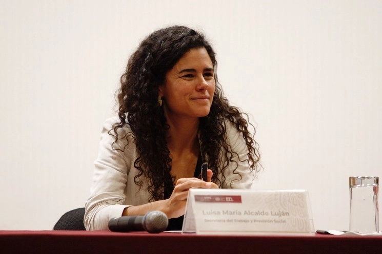 La titular de la STPS, Luisa María Alcalde en imagen de archivo. Foto Cristina Rodríguez

