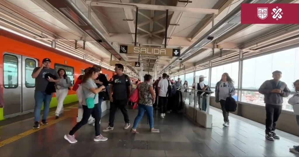 Aspectos de la movilidad en el STC Metro, Línea 12. Foto MetroCDMX