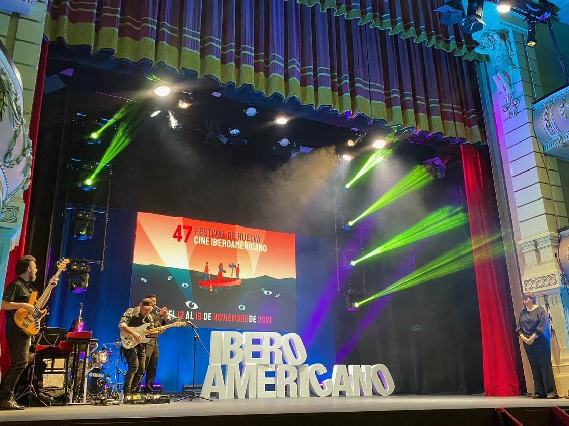 El Teatro Real de Huelva en la gala de inauguración  del Festival International de Cine Iberoamericano en Huelva. Foto Alia Lira Hartmann
