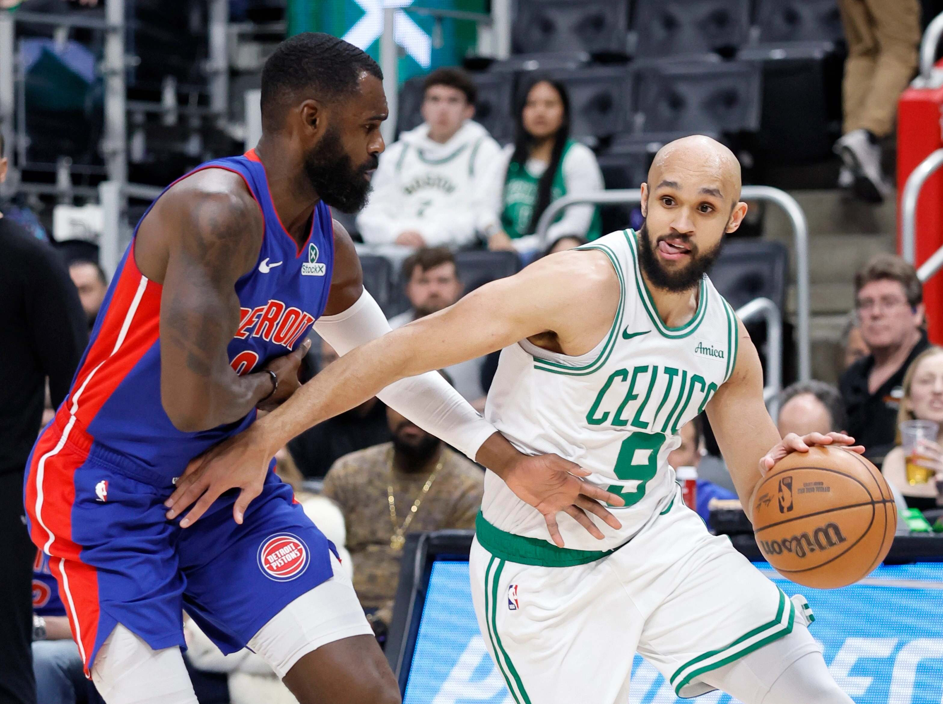 Detroit, la peor franquicia de la temporada pasada, logró así su mayor racha ganadora de los últimos 16 años, con lo que se posicionó en la sexta plaza de la Conferencia Este. Foto