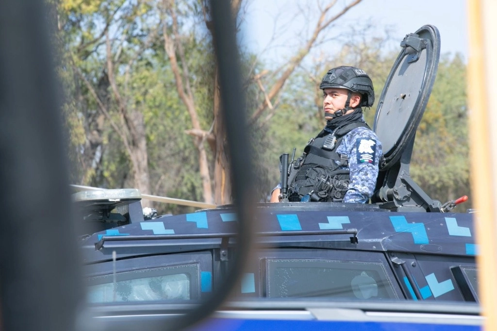 En Guanajuato operan células especiales de seguridad para arrestar a los generadores de violencia. Foto @LibiaDennise