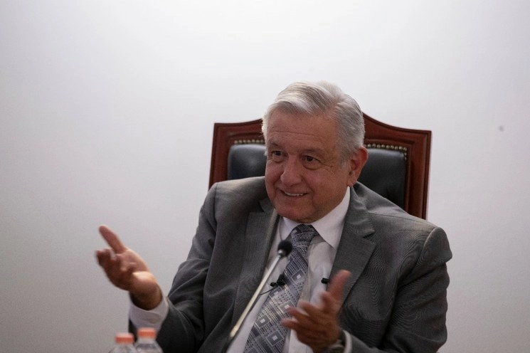 El presidente Andrés Manuel López Obrador, en la entrevista que  'La Jornada' publicó el 7 de septiembre de 2020. Foto Alfredo Domínguez 