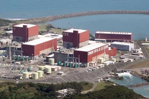 Panorámica de la nucleoeléctrica de Laguna Verde. Foto Notimex / Archivo
