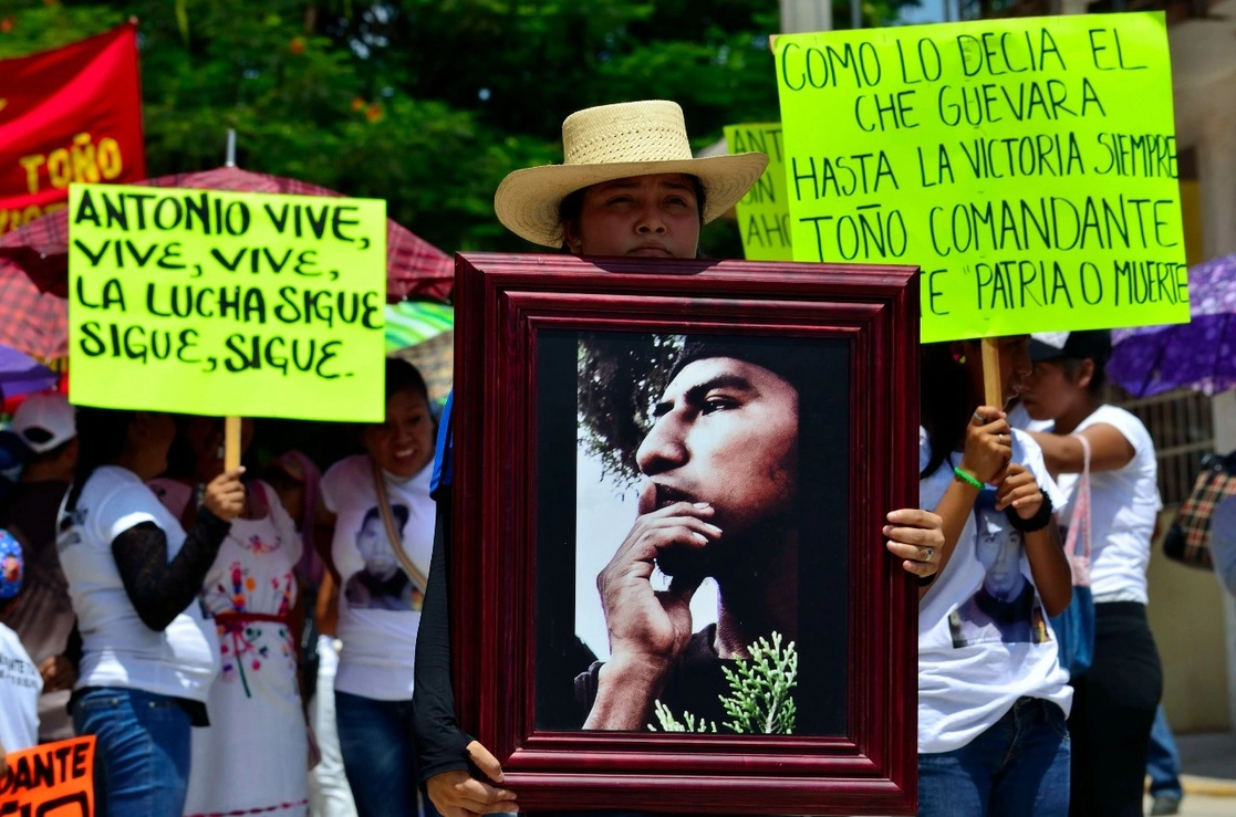 Denuncian que al cumplirse siete años de la ejecución extrajudicial de Antonio Vivar Díaz no ha habido justicia. Foto Centro de Derechos Humanos de la Montaña Tlachinollan