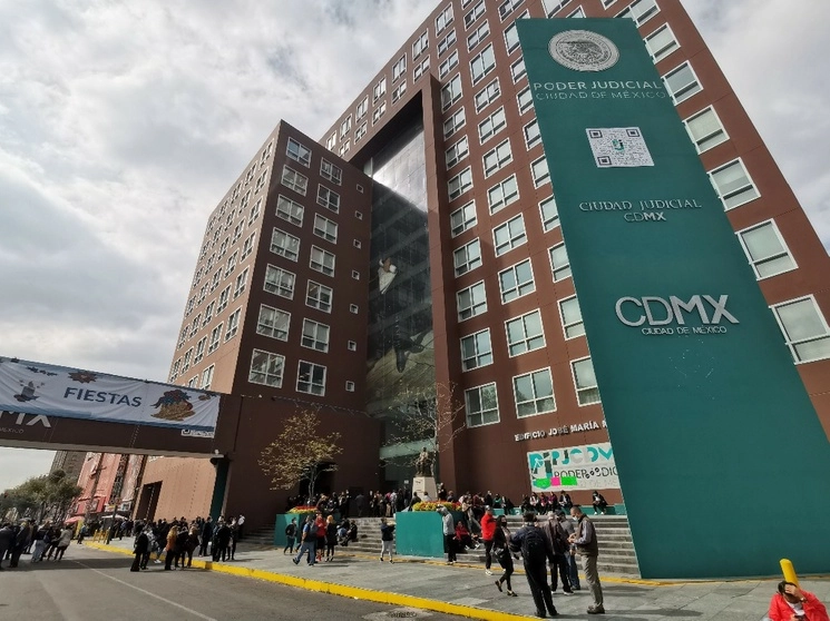 Sede del Poder Judicial de CDMX. Foto Cuartoscuro