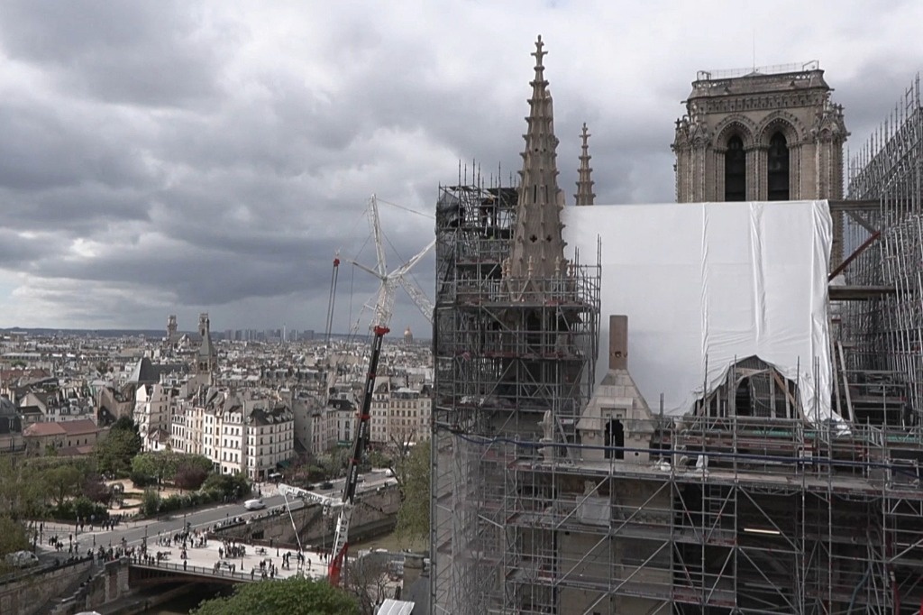 Restoration of Notre-Dame Cathedral nearing completion