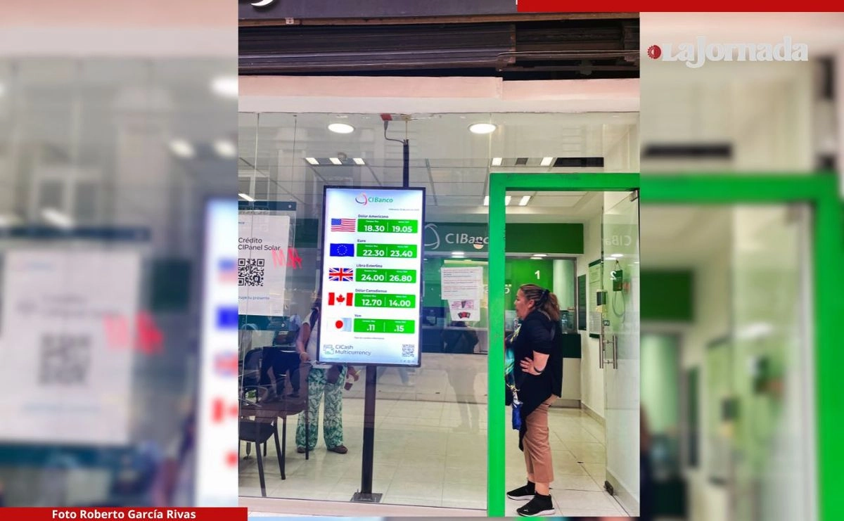 Aspectos de una sucursal de CI Banco en la CDMX. Foto