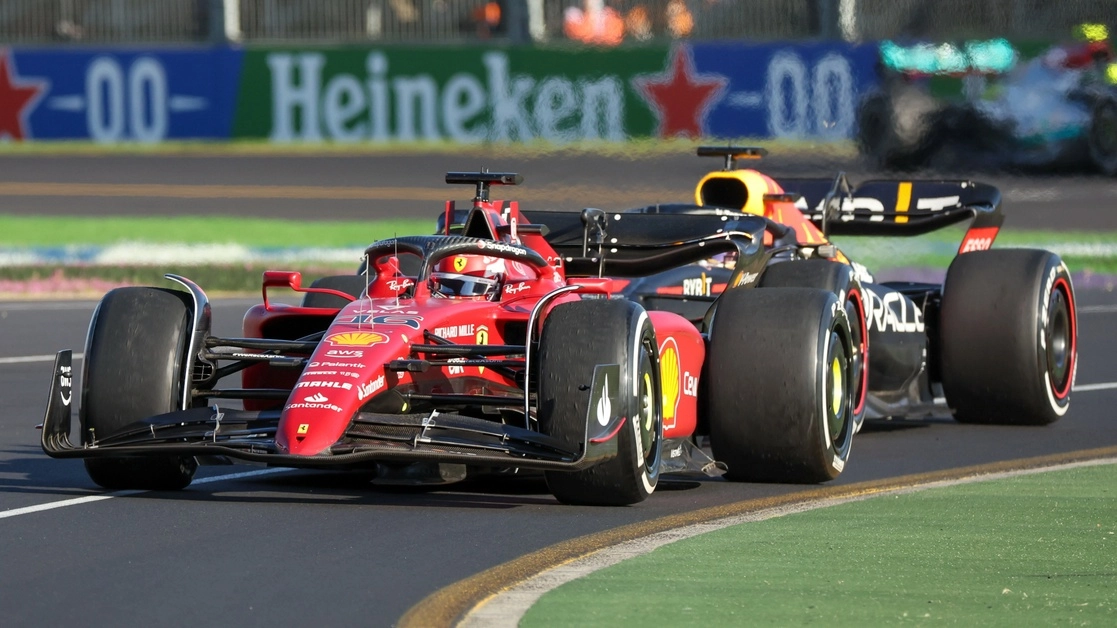 Charles Leclerc, de Ferrari, dominó de inicio a fin el Gran Premio de Australia. Foto Ap