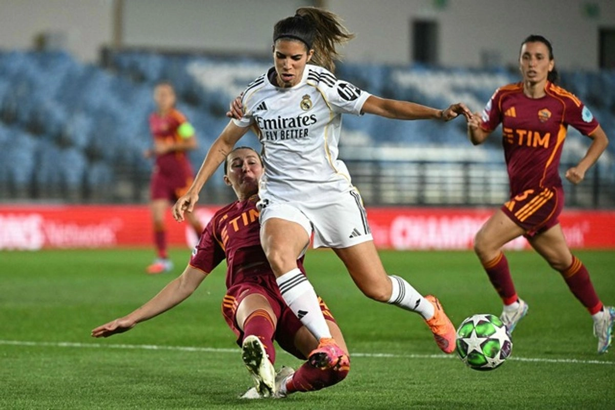 El Real Madrid superó a la Roma 6-2 en casa y el Atlético de Madrid se adelantó con tres goles en los primeros 22 minutos en St. Pölten para arrollar por 6-0. Foto

