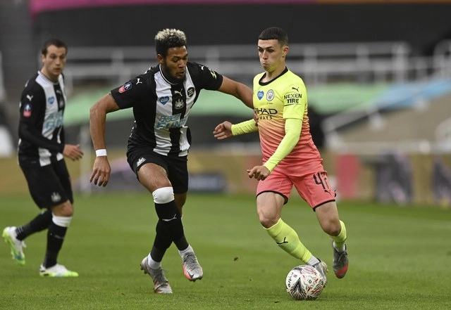 Manchester City y el Newcastle se enfrentaron en la sexta ronda de la Copa de Inglaterra. Foto Ap