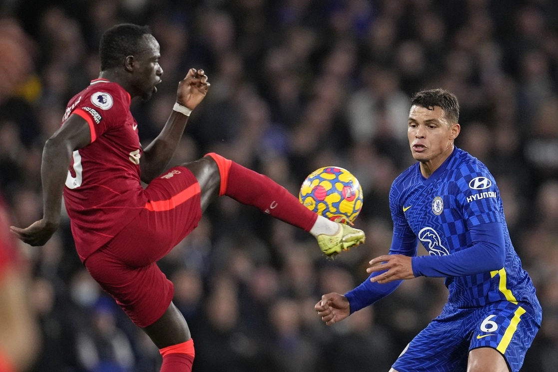 Con el empate, Chelsea pudo mantener el punto de ventaja ante Liverpool en la clasificación de la Liga Premier, el 2 de enero de 2022. Foto Ap