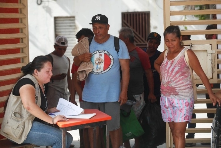  organización Migrantes Unidos en Caravana A.C. dará inicio a una campaña de información jurídica a la comunidad migrante. Foto Víctor Camacho/Archivo