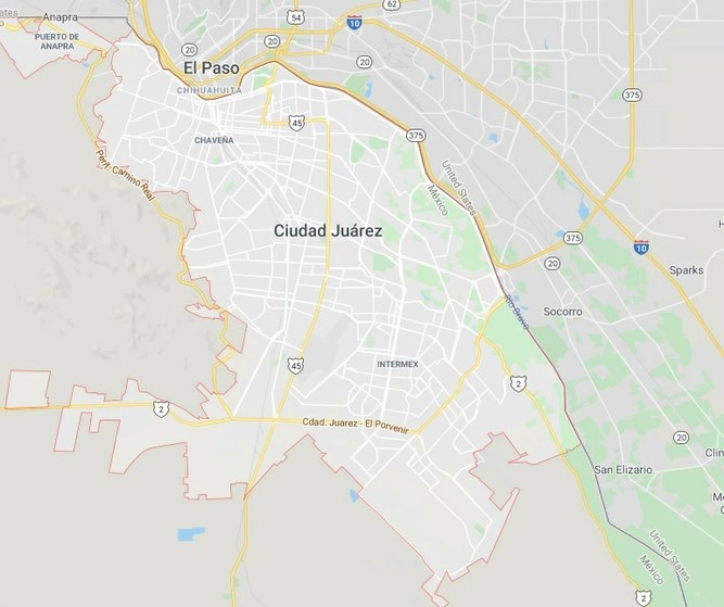 Tres de los trabajadores no requirieron atención hospitalaria. En tanto, los agresores huyeron. Imagen tomada de Google Maps