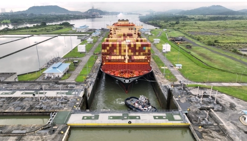 El Canal de Panamá en imagen de archivo.  Foto