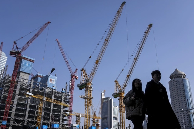 China fijó un objetivo de crecimiento económico para 2024 en torno a 5%. Foto Ap
