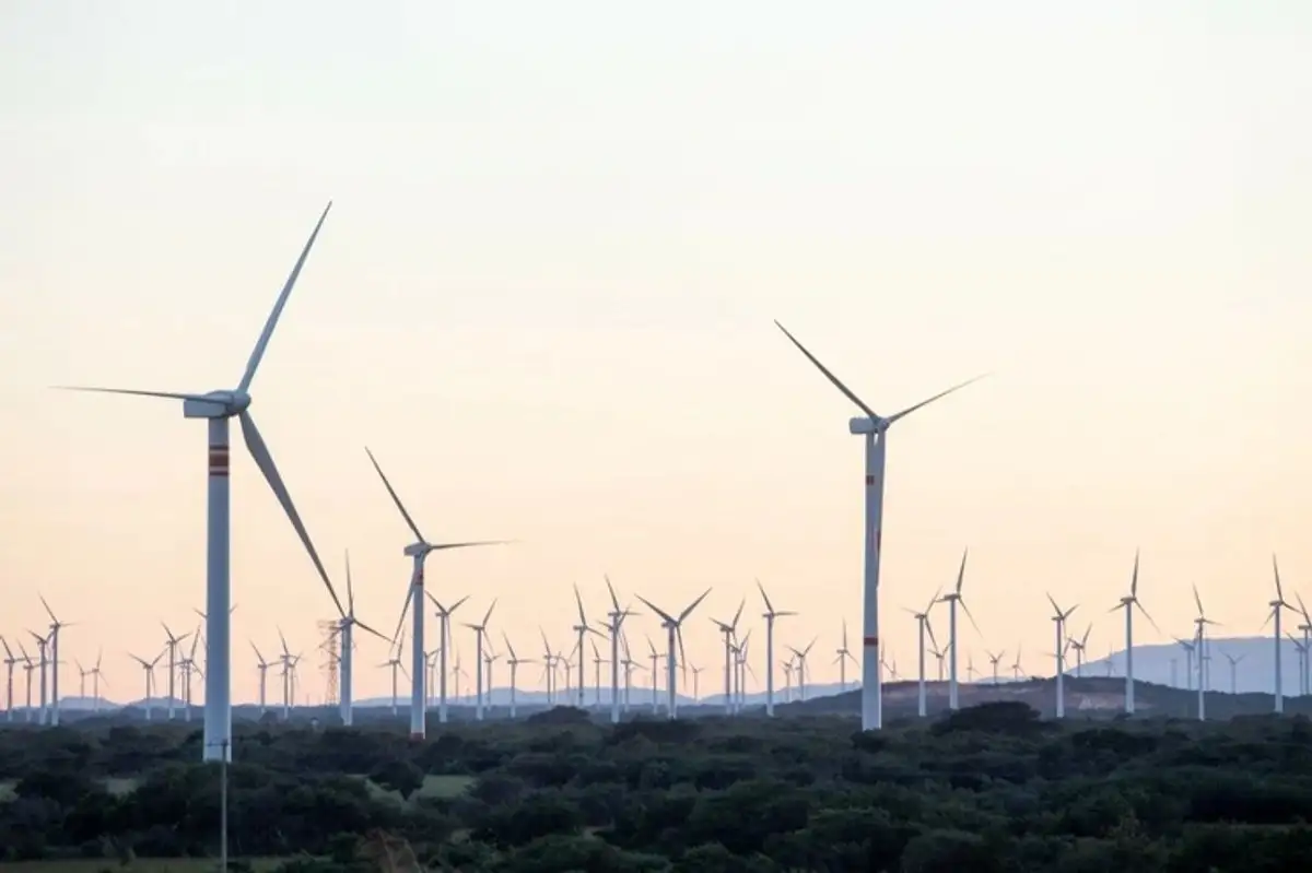 Parque eólico en la región del Istmo de Tehuantepec, en La Ventosa, Oaxaca en México. Foto