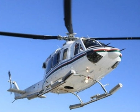 En imagen de archivo, un helicóptero tipo Bell 412. Foto tomada de asesa.com.mx

