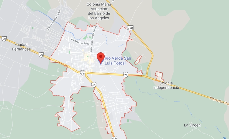 Al lugar se presentó personal de Servicios Periciales para levantar los cuerpos y los trasladaron al
Servicio Médico Legista, para las diligencias correspondientes. Imagen tomada de Google maps