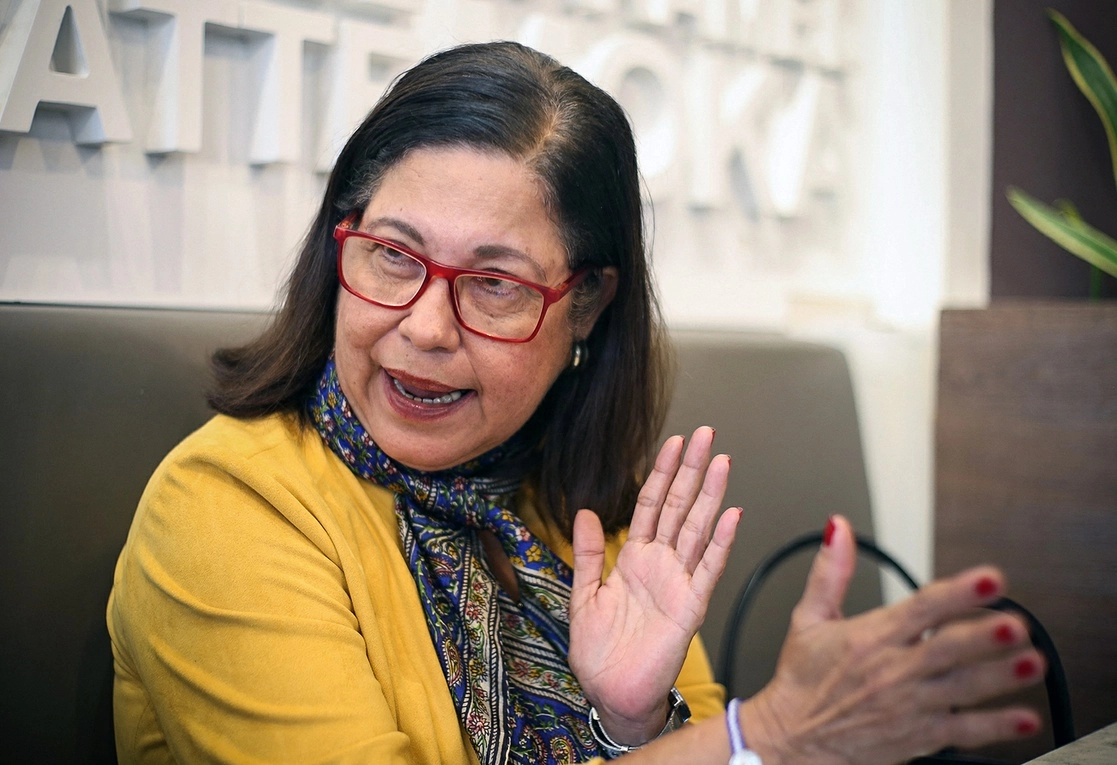 Violeta Granera, líder del opositor Movimiento por Nicaragua, es una de las detenidas por el gobierno de Daniel Ortega. Foto Afp / Archivo