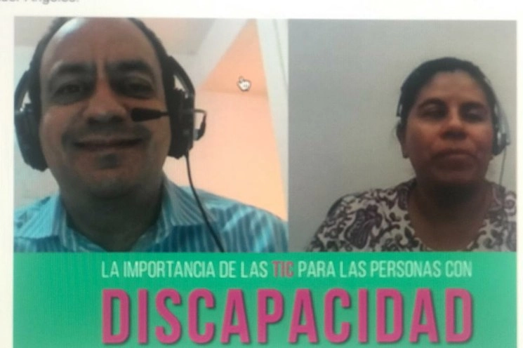 Captura de pantalla de la conferencia ofrecida.