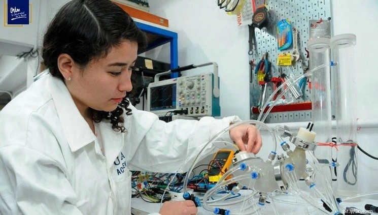 Investigadora de la UNAM en imagen de archivo. Foto tomada del Twitter de @SalaPrensaUNAM