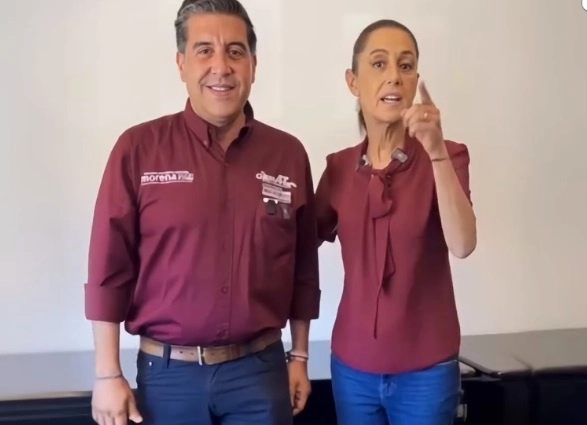 José María Chema Tapia, candidato de la alianza Morena, PT y PVEM a la alcaldía de la ciudad de Querétaro, llamó a los habitantes de la capital a hacer posible la llegada de la Cuarta Transformación. Foto tomada de su Facebook