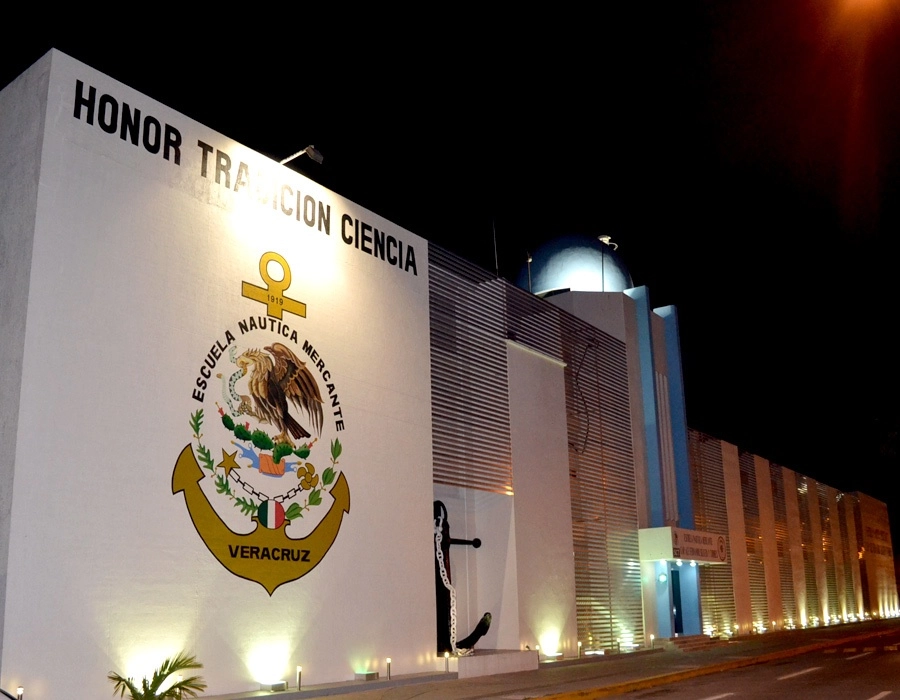La escuela náutica de Veracruz “Fernando Siliceo y Torres” cerró sus instalaciones tras confirmarse un brote de Covid-19. Foto tomada del sitio de www.fidena.gob.mx/veracruz.php / Archivo