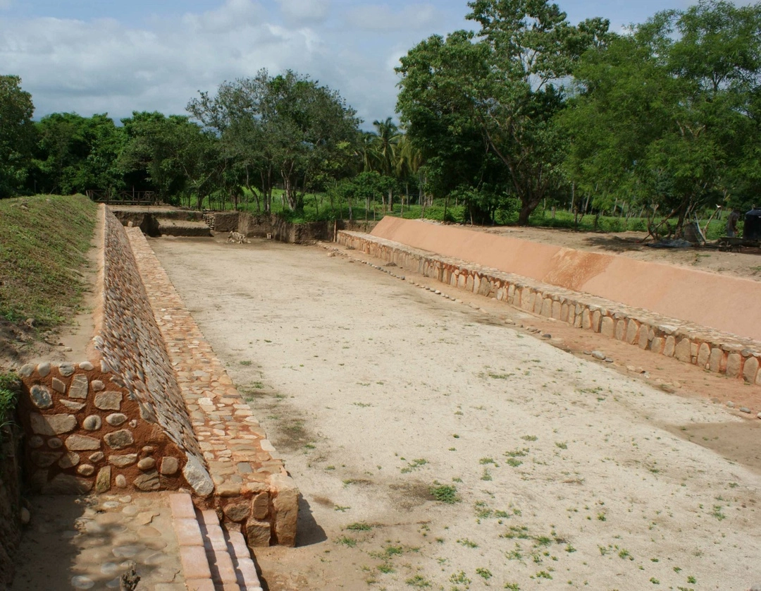 Zona arqueológica Soledad Maciel. Foto Centro INAH Guerrero
