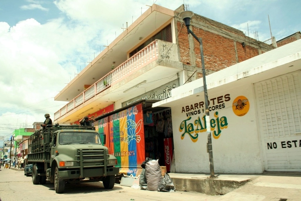 El enfrentamiento en Villaflores, Chiapas, entre elementos de la GN e integrantes del crimen organizado, se suscitó la tarde del sábado 21 de septiembre de 2024. Foto Cuartoscuro / Archivo
