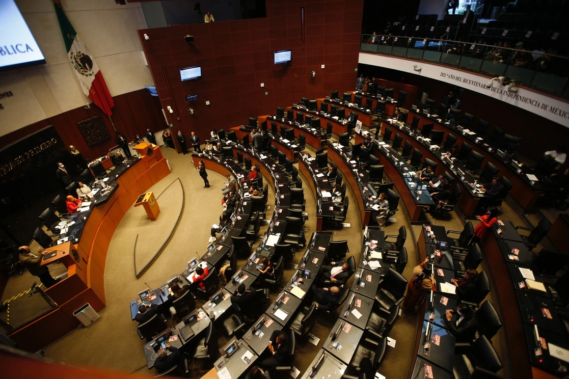Sesión del Senado el pasado 7 de diciembre. Foto Guillermo Sologuren