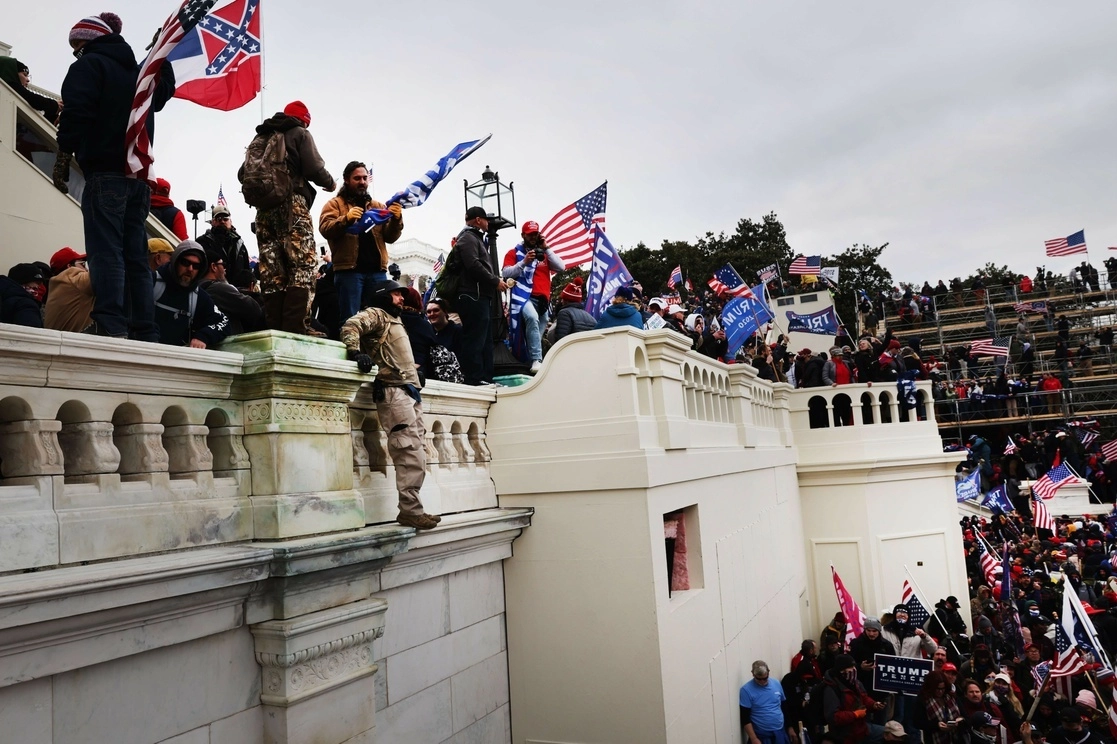 El asalto al Capitolio por la turba trumpista el 6 de enero de 2021. Foto Afp / Archivo
