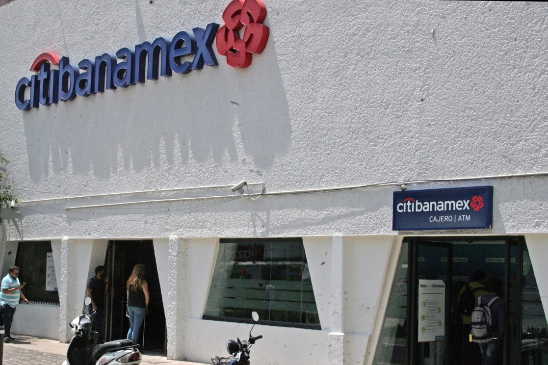 Sucursal de Citibanamex en la Ciudad de México. Foto Roberto García Rivas / Archivo