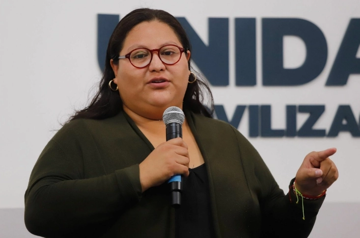 Citlalli Hernández, senadora por Morena. Foto Cuartoscuro / archivo