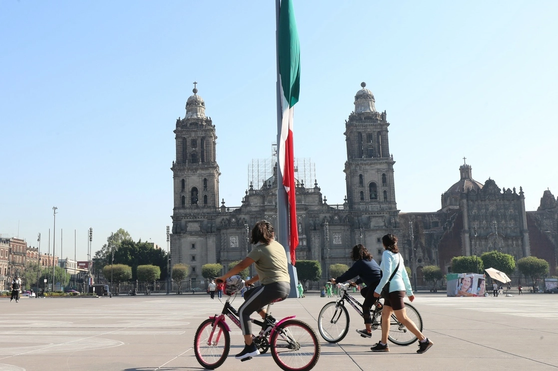 El Zócalo en la Ciudad de México. Roberto García Ortiz / Archivo