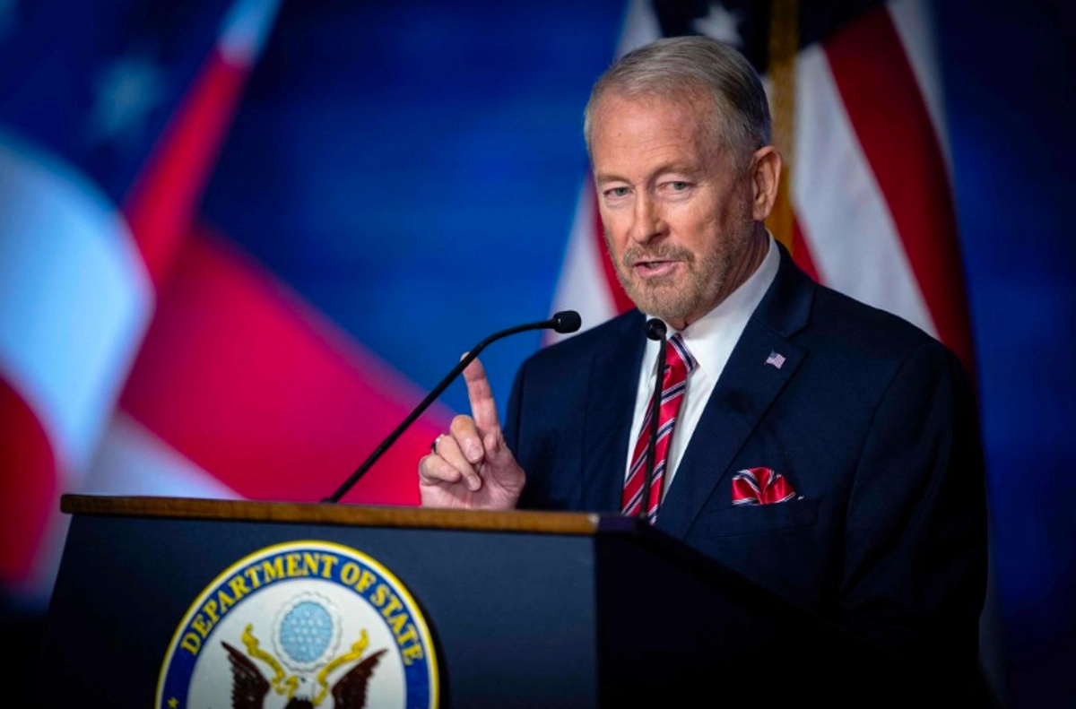 Ronald Johnson, embajador de Estados Unidos en México. Foto 