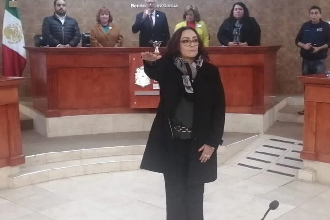 Olga Elizabeth Ojeda Mayoreal había tomado protesta apenas el 19 de diciembre pasado al frente del organismo. Foto @BereniceDiazG