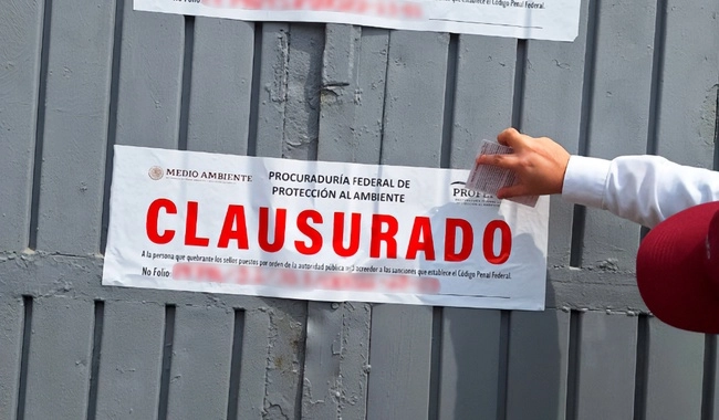 la empresa no permitió la entrada de los inspectores. Foto Profepa