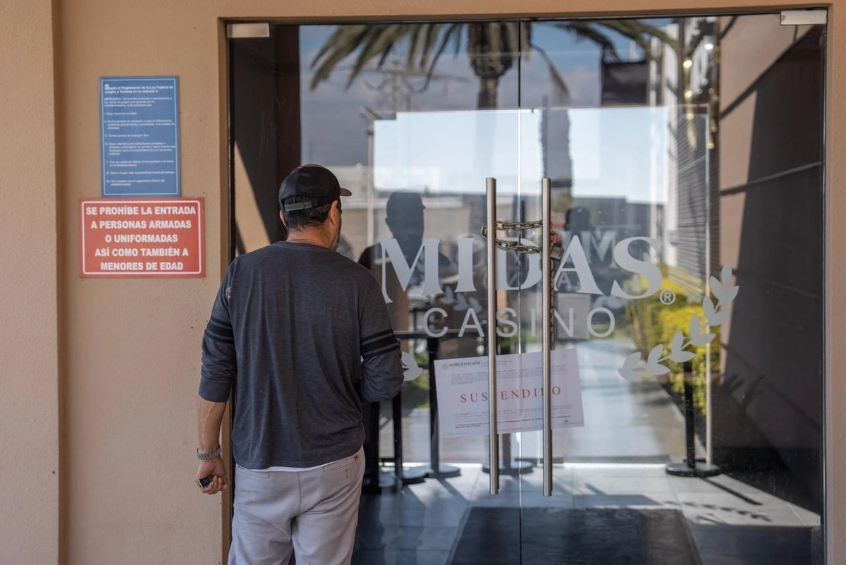 La Jornada - Clausuran casinos Midas y Skampa en BC tras ser señalados por EU de lavado de dinero