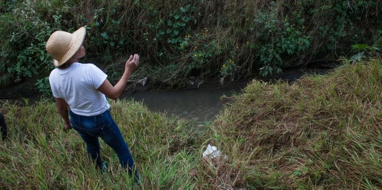 Se suspendió el proyecto colector pluvial y sanitario que contaminaba el río Metlapanapa. Foto agua.org.mx  