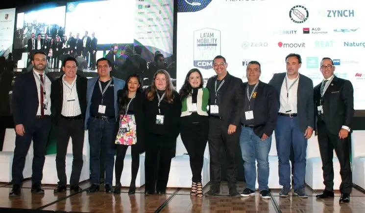 Durante la premiación de start-ups. Foto. Lilián Anaya. 